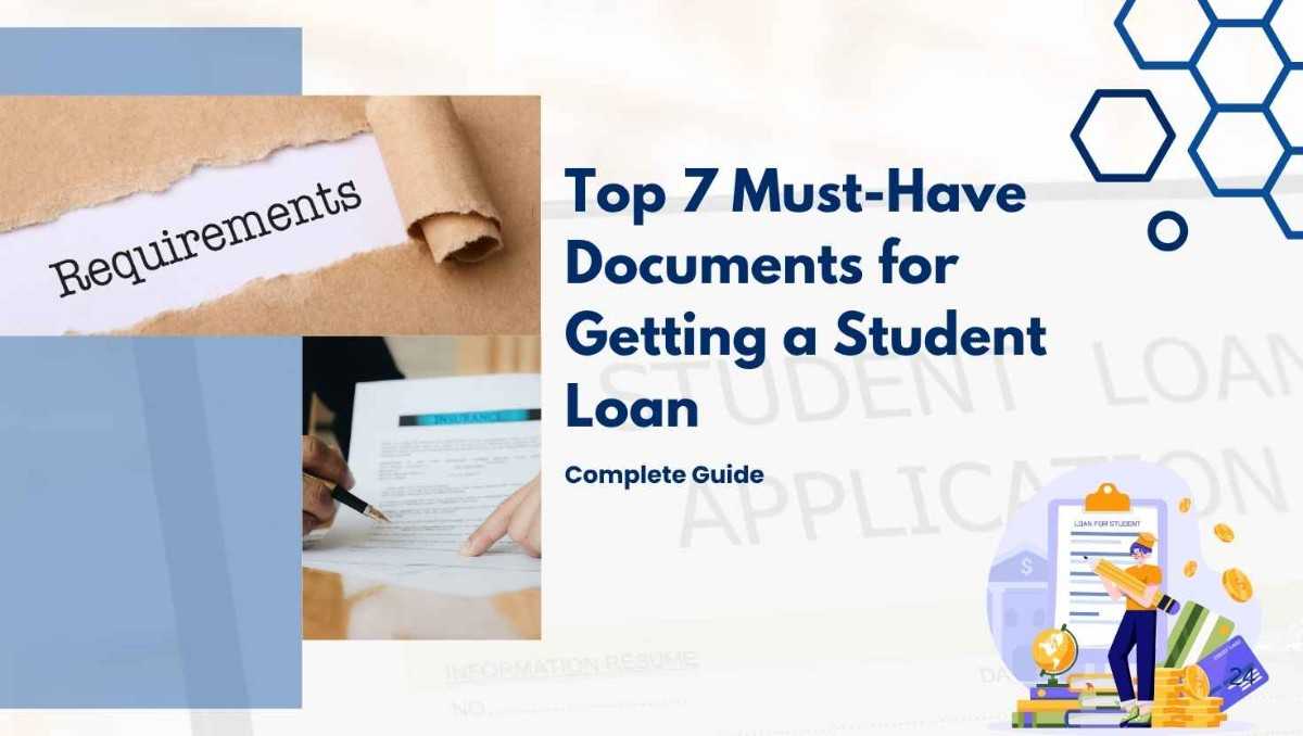 student loan documents required